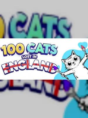 100 Cats Lost In England Find & Color