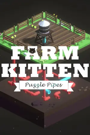 Farm Kitten - Puzzle Pipes