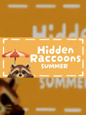 Hidden Raccoons in Summer