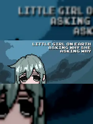 Little Girl On Earth Asking Why She Asking Why