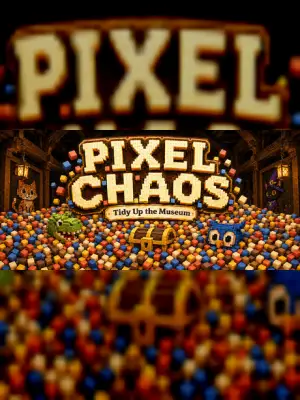 Pixel Chaos: Tidy Up the Museum