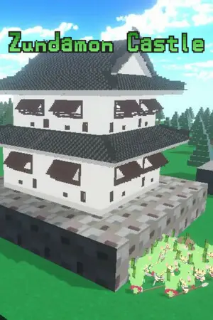 Sengoku Voxel Castle With Zundamon