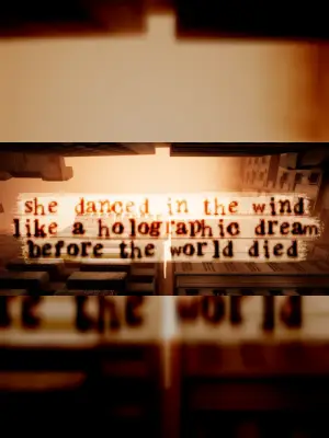 she danced in the wind like a holographic dream before the world died